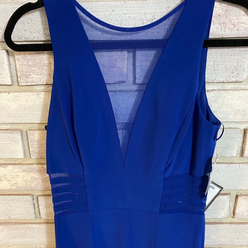 Sleeveless Illusion A-Line Dress | 9